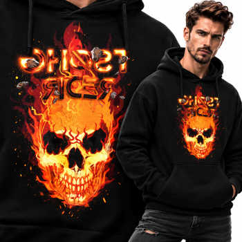 BLUZA Z KAPTUREM CHOPPER M8 GHOST RIDER 3
